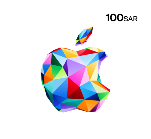 بطاقة أبل - 100 ريال (المتجر السعودي)