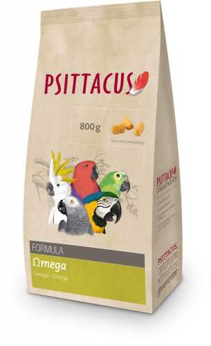 سيتاكوس اوميجا غذاء الببغاء 800 غرام PSITTACUS Omega