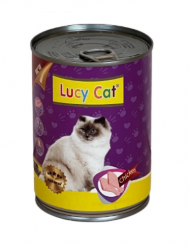 طعام للقطط بالدجاج - 375 غرام