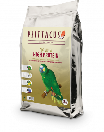 سيتاكوس هاي بروتين 3 كيلو - PSITTACUS High Protein