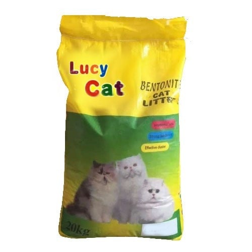 رمل معطر للقطط لوسي كات 22 كيلو