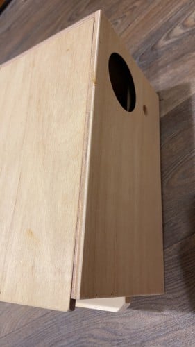 بياضة كوكتيل ( كروان )  بدرج خشب إندونيسيً سماكة 9 ملي قوي