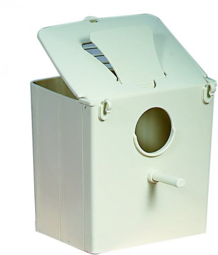 منزل طائر بلاستيكي