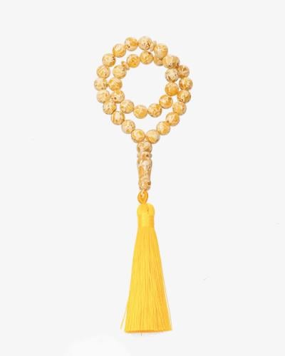 Distinctive amber scented rosary