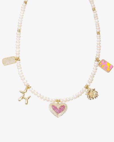 عقد نسائي ولؤلؤة طبيعي