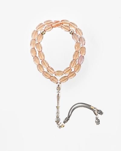 سبحة حجر زيلتيت سلطاني متغير اللون بالضوء