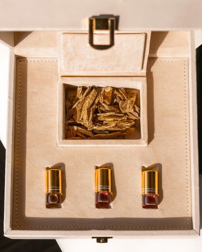 Clementine Oud and Oud Oil Set