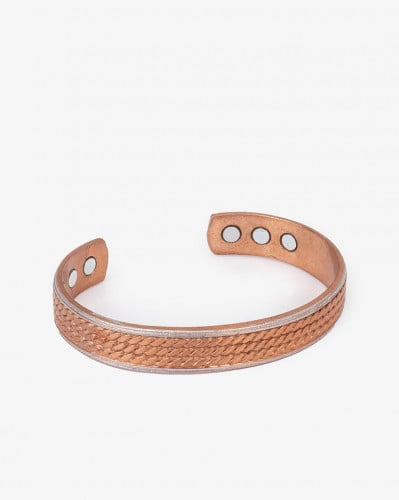 Men's Engraved Copper Wristband