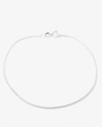 سوار معصم نحيف فضة عيار 925