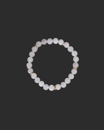 سوار الجاد الأبيض - نقاء وأناقة في كل لحظة