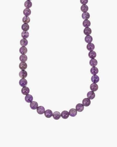 عقد الجمشت الارجواني– رمز الروحانية والحماية