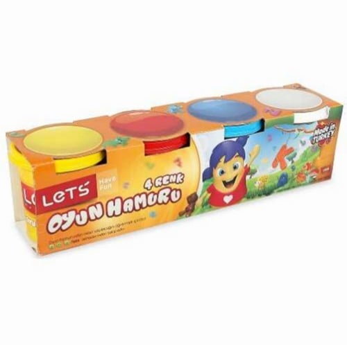 صلصال تركي طبي ( 4 الوان )