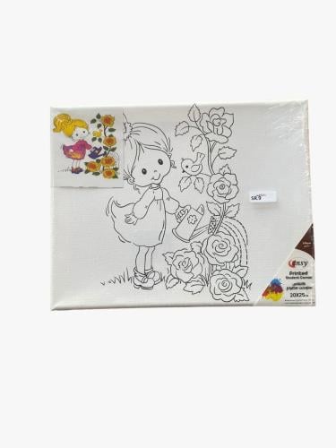 لوحة كانفس مطيوع عليها