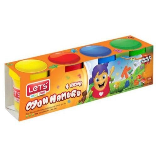 صلصال تركي طبي ( 4 الوان )