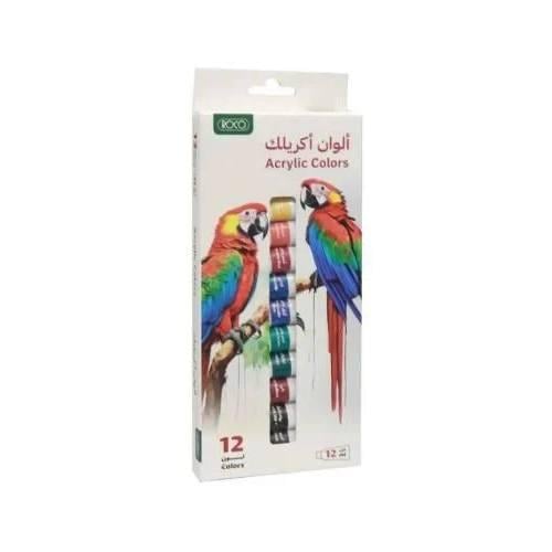 الوان اكريلك 12 لون | ROCO
