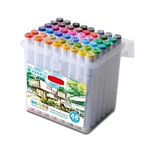 BOOKEY - MARKER CREATIVE COLOR DRAW     (48 COLOR )