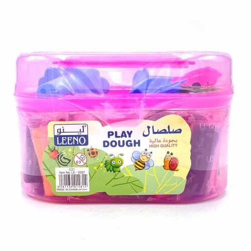 علبة صلصال ملون + قوالب بعدة أحجام | funbo