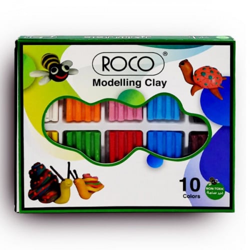 صلصال روكو 10 لون Roco