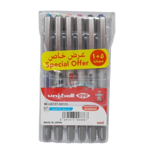 شدة أقلام حبر سائل 0.7 uni-ball | UB157