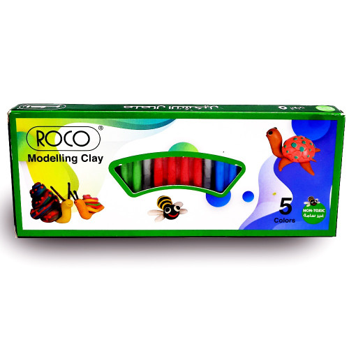 صلصال روكو 5 ألوان Roco