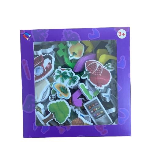 لعبة مغناطيسية تعليمية ( الحروف العربية )