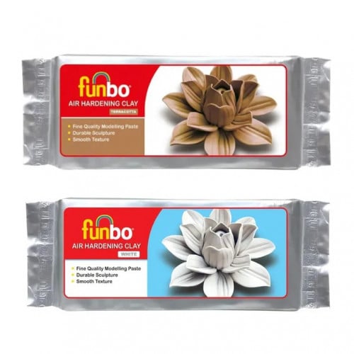 عجينة تشكيل 500g بلونين | funbo