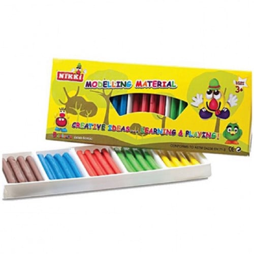 صلصال 5 ألوان | Nikki