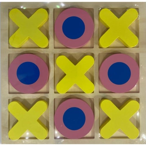 لعبة أكس أو خشبية