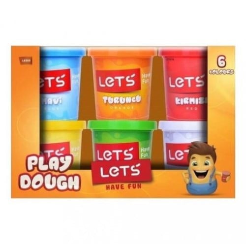 صلصال تركي طبي ( 6 الوان )