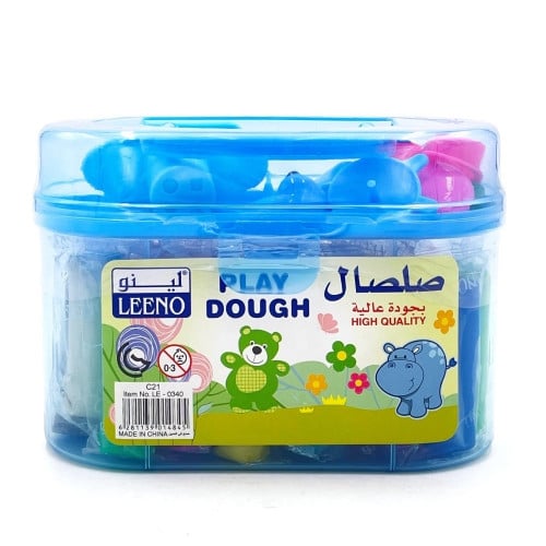 علبة صلصال ملون + قوالب بعدة أحجام | funbo