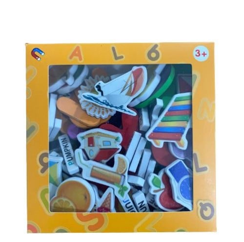 لعبة مغناطيسية تعليمية ( الحروف الانجليزية )