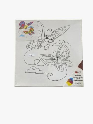 لوحة كانفس مطيوع عليها