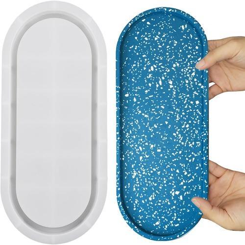 قالب كوستر بيضاوي طويل