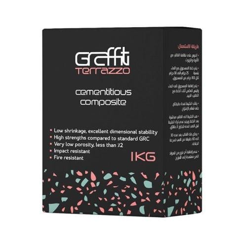 أسمنت تشكيلي 1 كغ-جرافيتي تيرازو