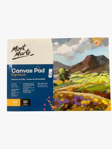 كراسة رسم Canvas pad