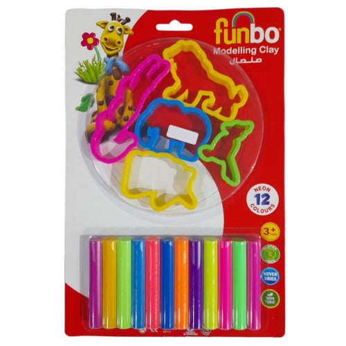 صلصال ملون + قوالب | funbo