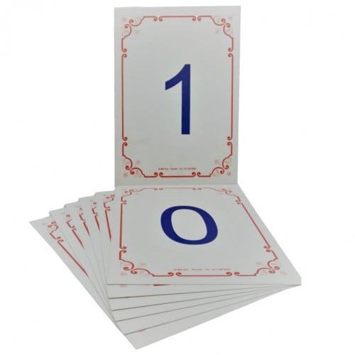 مجموعة الأرقام الانجليزية | ALMA