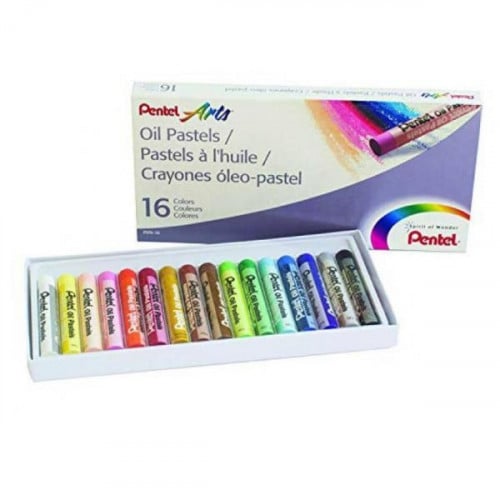 16 ألوان باستيل زيتية