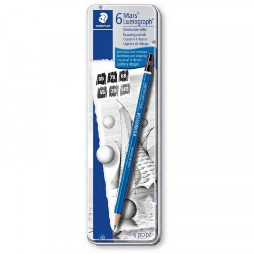 قلم رصاص درجات ستدلر  6 درجات