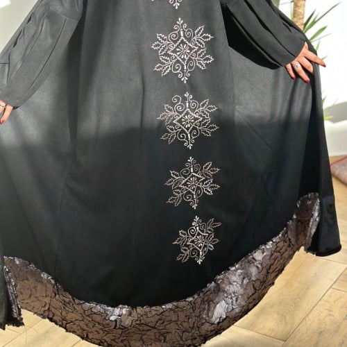 عباية شتويه بشكل مختلف