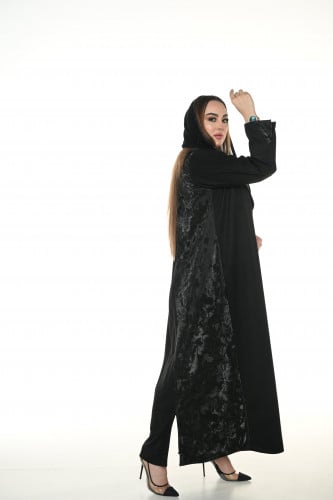 عباية جلد شامواه
