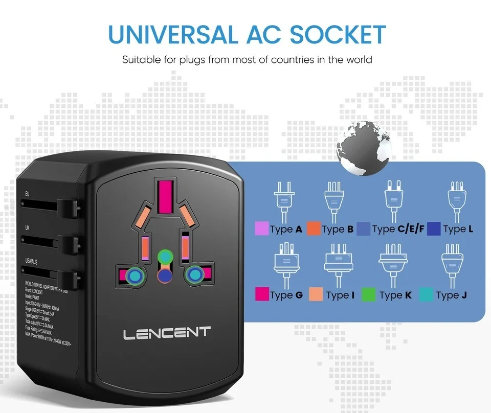 اكتشف افضل انواع الشواحن المحمولة للسفر