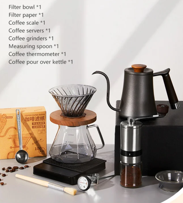 استكشف فن تحضير القهوة اليدوي مع مجموعة القهوة V60