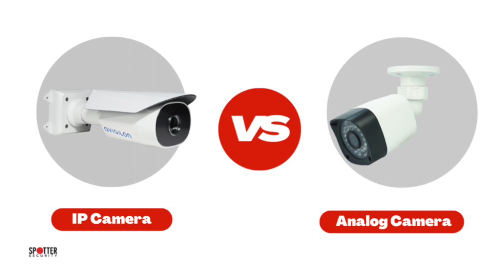 The difference between analog and IP cameras in surveillance systems