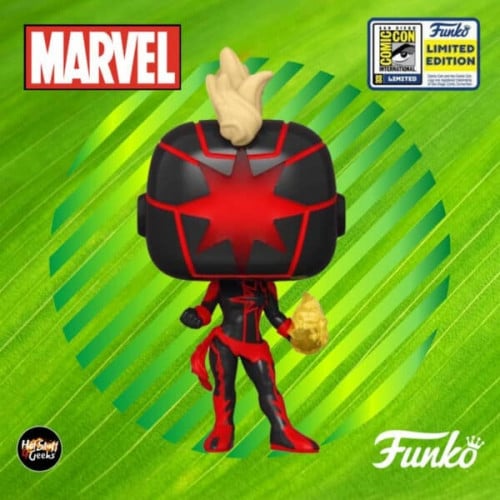 Funko Pop! Marvel: Dark Captain Marvel, SDCC 2020