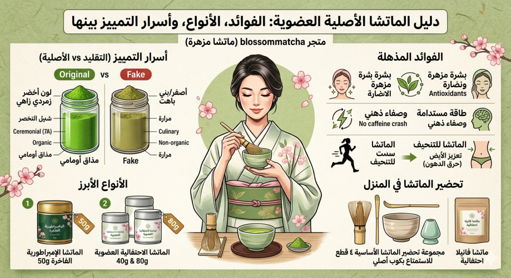 ماتشا عضوية أصلية