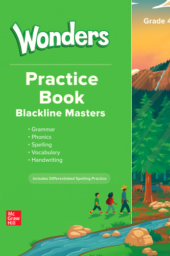 Reading Wonders Practice Book 2023 G04 (9781309132449)