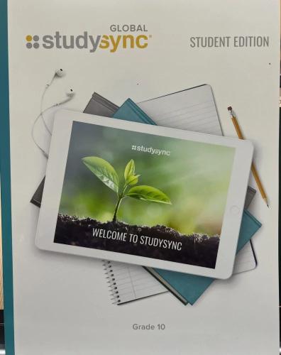 StudySync Core ELA Grade 10, Student , subscriptio...