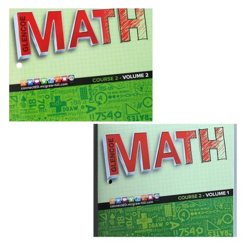 Glencoe Math, Course 2, Student Edition, Bundle (9...