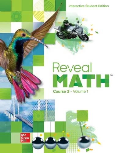 Reveal Math, Course 3, Interactive Student Edition, Volume 1 (9780076673759)
